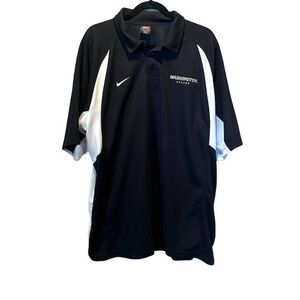 Nike University of Washington Men’s Soccer Dri Fit Polo Shirt Size XL